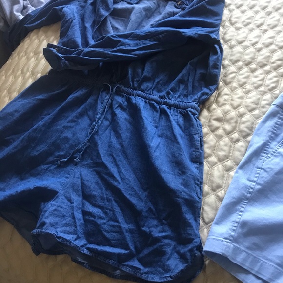 Denim romper - Picture 2 of 2